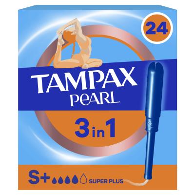 Tampon Tampax Pearl Super Plus 24u