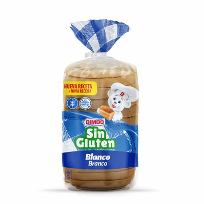 Pan Bimbo Blanco Sin Gluten 375g