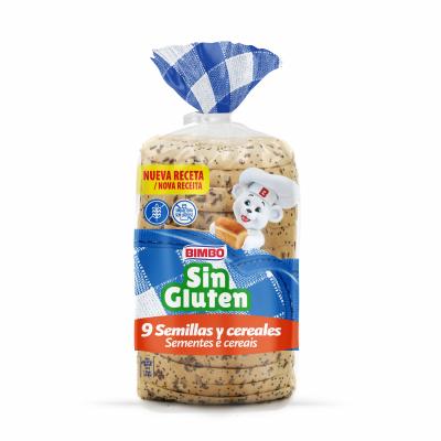 Pan Bimbo Semillas Sin Gluten 375g
