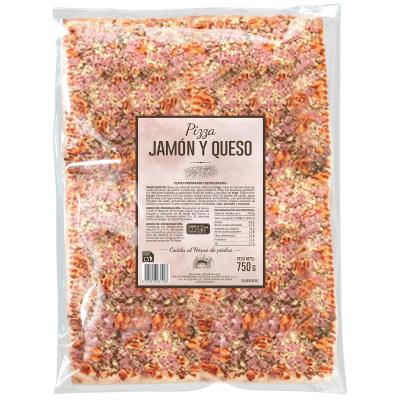 Pizza Palacios Jamon/Queso Rectangular 750g