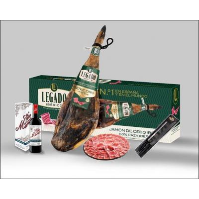 Lote Jamon Legado Cebo Iberico Peça