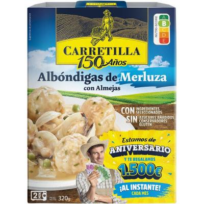 Albondiga Carretilla Merluza 320g