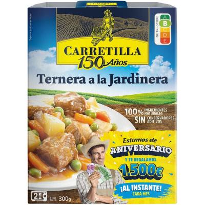 Ternera Carretilla Jardinera 300g
