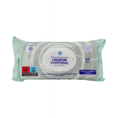 Toallita Micaderm Higiene Corporal 60u