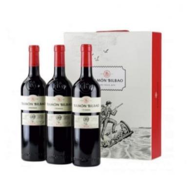 Estuche Vino Ramon Bilbao Crianza 75cl 3 Botellas 12.5º