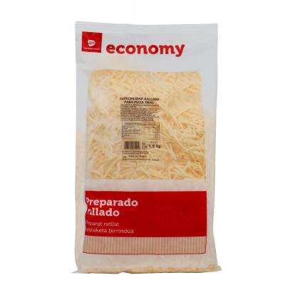 Rallado Economy Tiras Pizza 1,5k