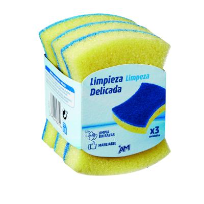 Estropajo Am Limpieza Delicada 3u