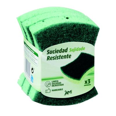 Estropajo Am Suciedad Resistente 3u