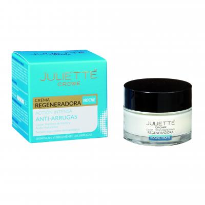 Crema Juliette Crowe Regeneradora Antiarrugas Noche 50ml
