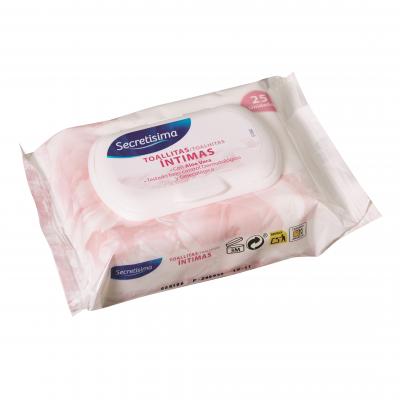 Toallita Secretisima Higiene Intima 25u