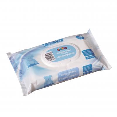 Toallita Pasitos Infantil Hipoalergenica 64u