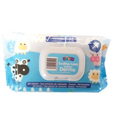 Toallitas Pasitos Infantiles Recambio Con Tapa 72u