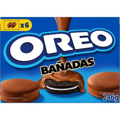 Galleta Oreo Bañadas Chocolate Leche 246g