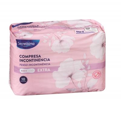 Compresa Secretisima Incontinencia Extra 10u