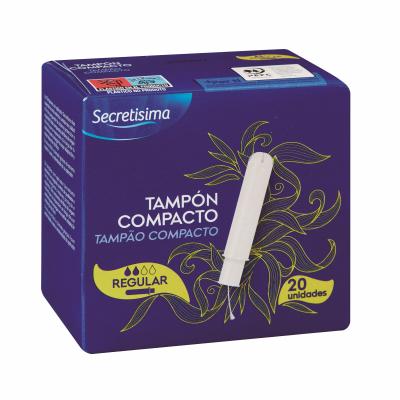 Tampon Secretisima Con Aplicador Normal 20u
