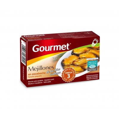 Mejillon Gourmet Escabeche 19/24p 69g