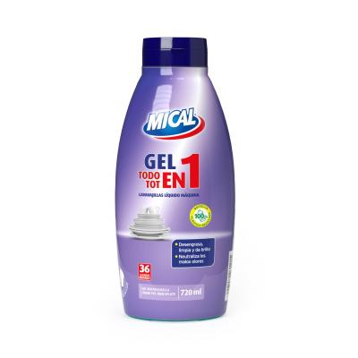 Lavavajillas Mical Maquina Gel 720m