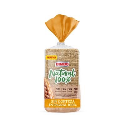 Pan Bimbo Natural Integral Sin Corteza 450g