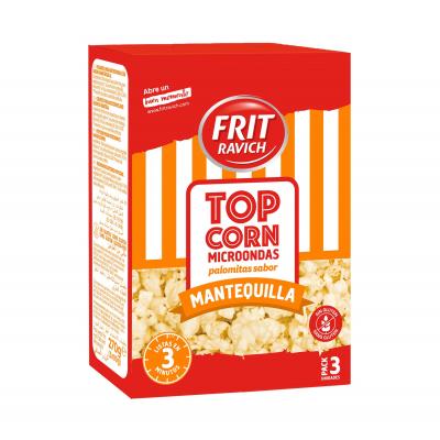 Palomitas Frit Ravich Microondas Mantequilla Pack-3