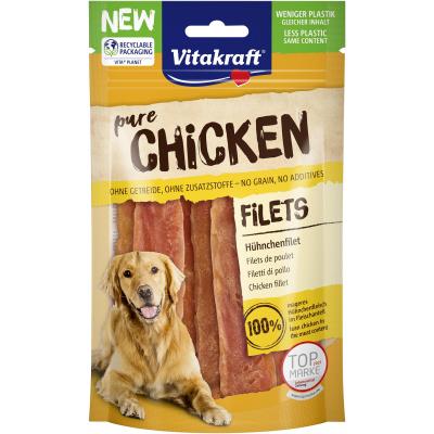 Snack Perro Vitalkraft Pollo Tiras 80g