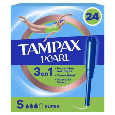 Tampon Tampax Pearl Super 24u