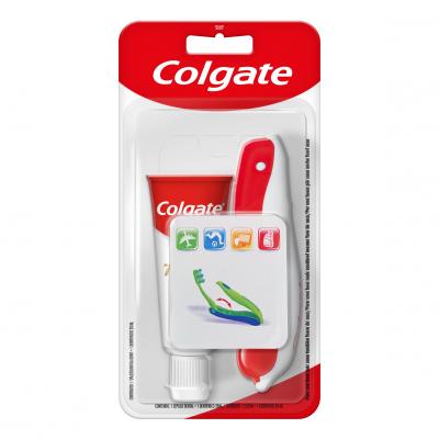 Kit Viaje Colgate Pasta Dientes 20ml + Cepillo Suave
