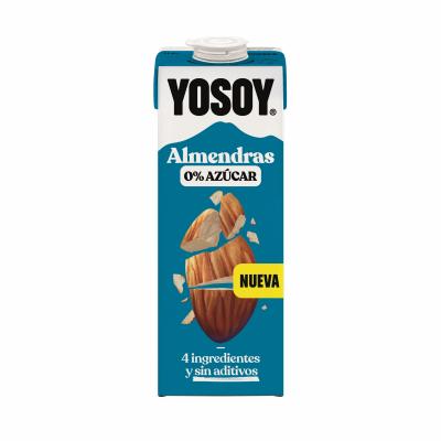 Bebida Yosoy Almendra 0% Azucares 1l