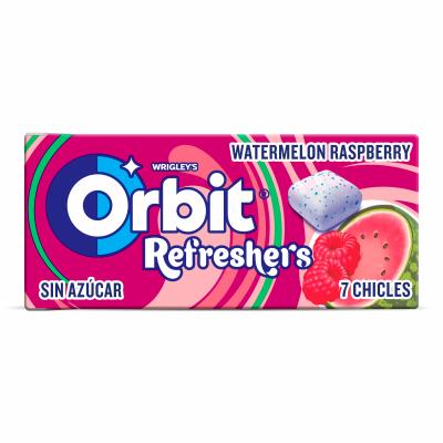 Chicle Orbit Refresh Sandia Frambuesa 7u