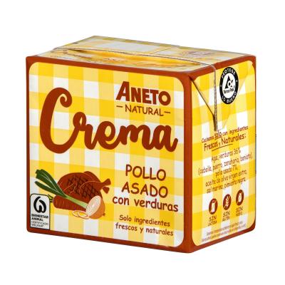 Crema Aneto Pollo Asado Con Verduras 500ml