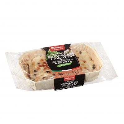 Lasaña Rikissimo Ricota/Espinaca 350g