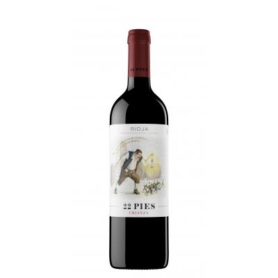 Vino 22 Pies Rioja Crianza 75cl 14.5º