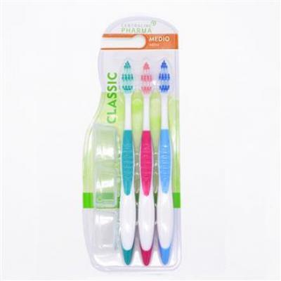 Cepillo Dental Centraline Medio Pack-3