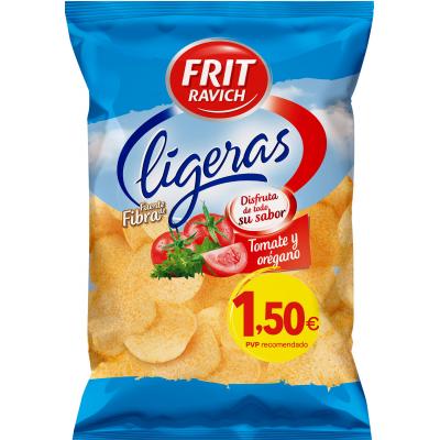 Chip Frit Ravich Ligeras Tomate/Oregano 75g 1,50e