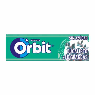 Chicle Orbit Eucalipto 14g 10u