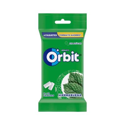 Chicle Orbit Hierbabuena Gragea 56g 4x10u