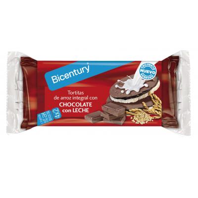 Tortita Bicentury Chocolate Con Leche 130g