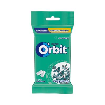 Chicle Orbit Eucalipto Gageas Pack-4