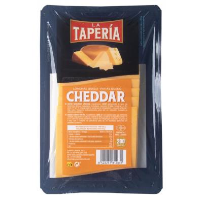 Queso Gourmet Cheddar Lonchas 200g