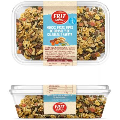 Toppy Frit Ravich Nuez/Papaya 200g 9u