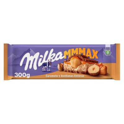 Chocolate Milka Caramelo Avellana 300g
