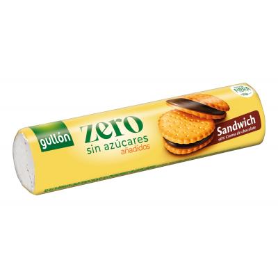 Galleta Gullon Sandwich Chocolate Zero 250g