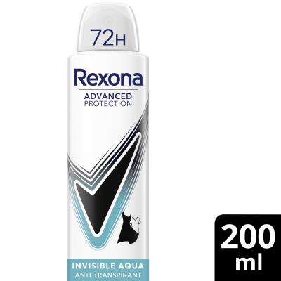Desodorante Rexona Advanced Woman Aqua Spray 200ml