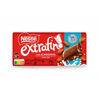 Chocolate Nestle Extrafino Almendra 123g