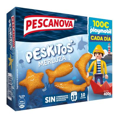 Peskitos Pescanova Merluza 400g
