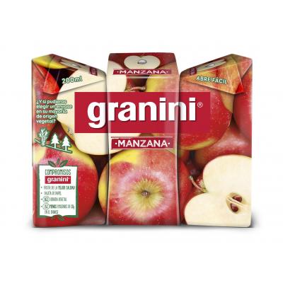 Nectar Granini Manzana Brick Pack-3 200ml