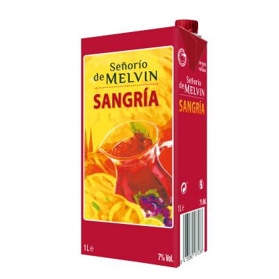Sangria Señorio De Melvin Brick 1l 7º