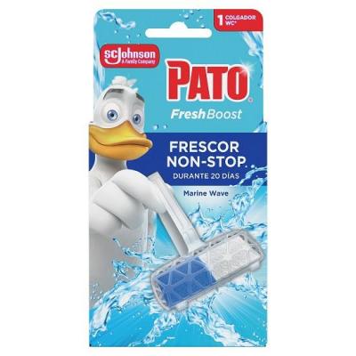 Limpiador Pato Wc Fresh Boost Marine 1u