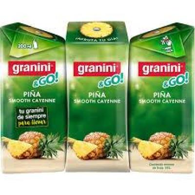 Nectar Granini Piña Brick 200ml Pack-3