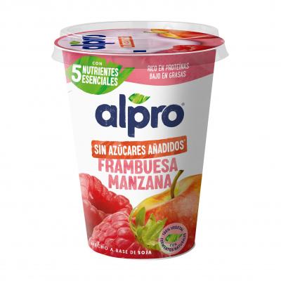 Alpro Frambuesa/Manzana 400g