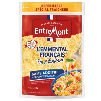 Queso Entremont Emmental Rallado 160g